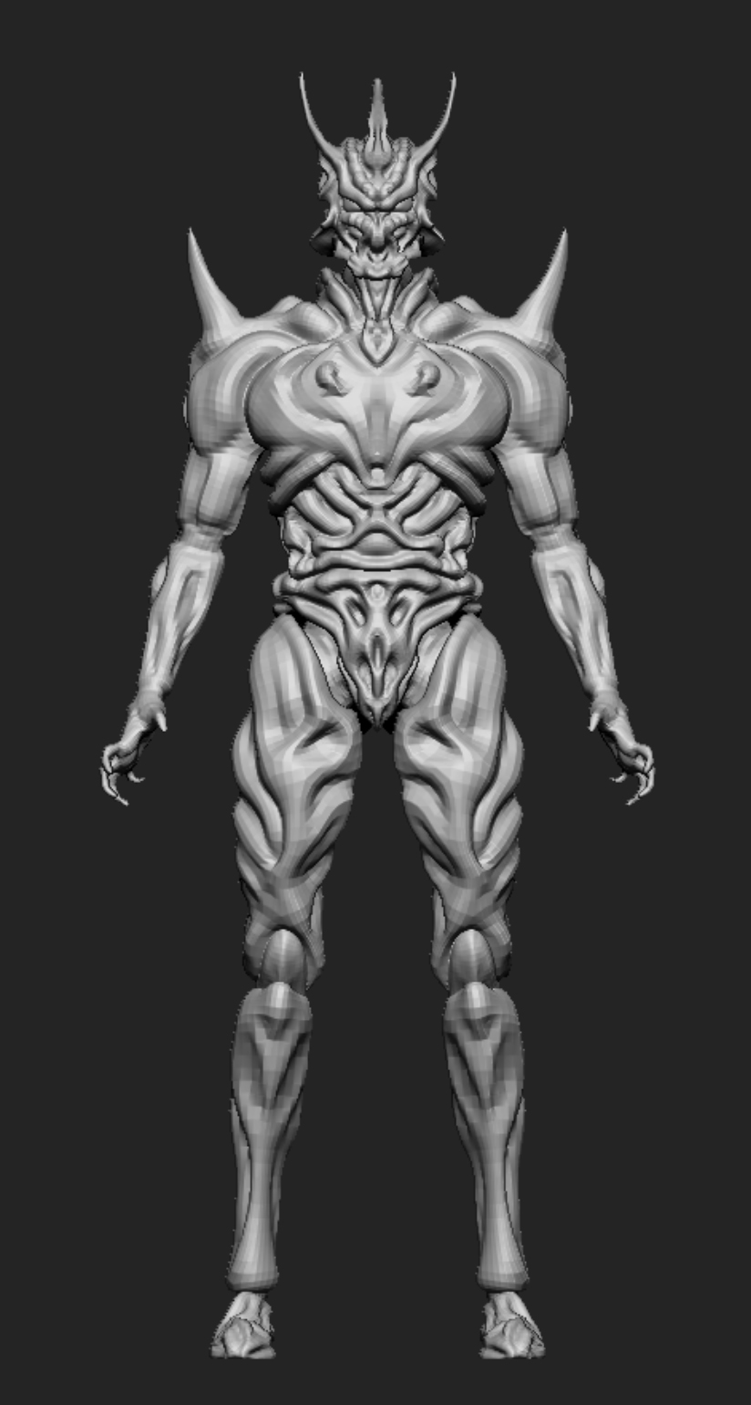 Zbrushのtranspose Masterでポーズを付ける Negativemindexception